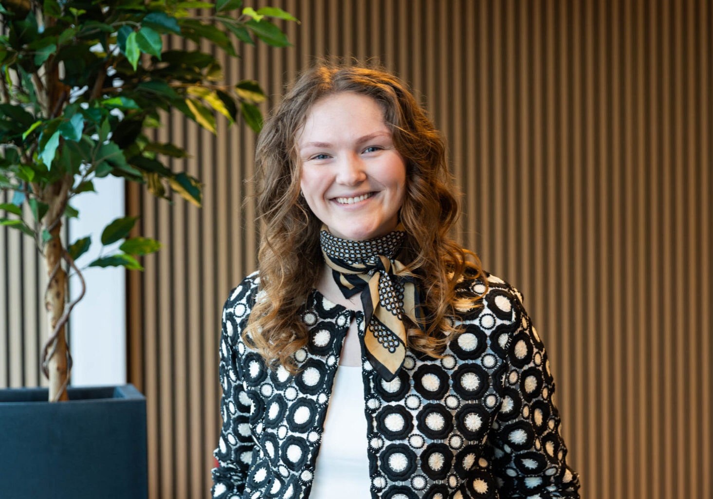 – Vi er i gang med et generasjonsskifte i selskapet. Det er helt klart en spennende tid, og jeg er glad for å komme i gang tidlig for å sikre en god overgang, sier Camilla Dolmen i Rodo Invest. Foto: LYKT