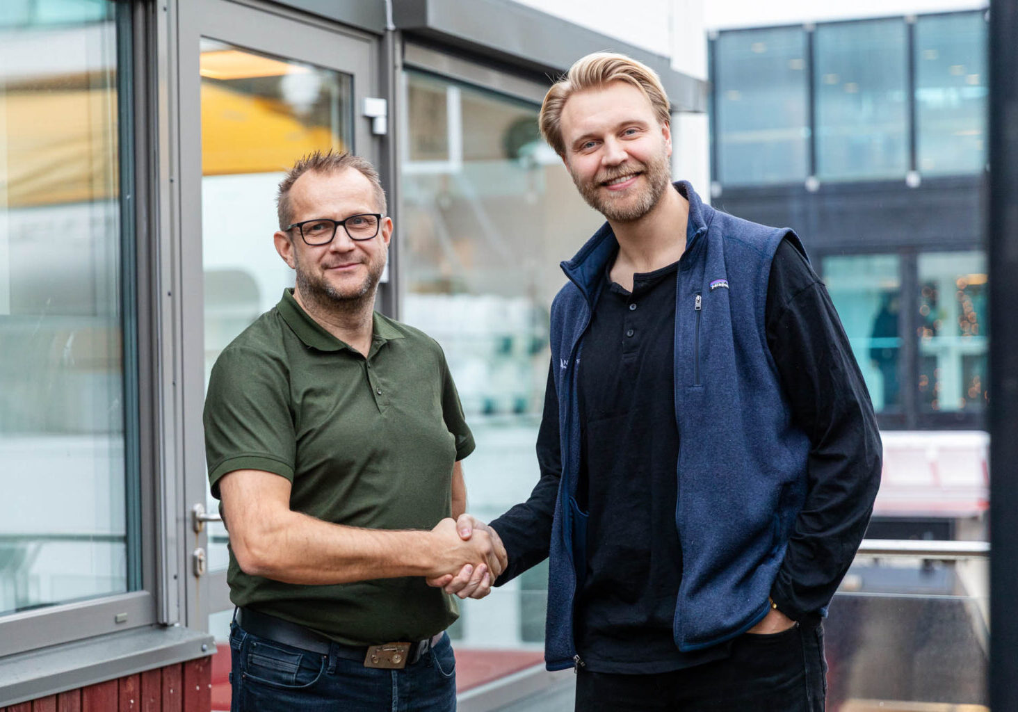 Kim Arnø har vært med i messekomiteen i snart 20 år. Da næringsforeninga åpnet for nye krefter, meldte han interesse, noe som Jonas Williksen Evjen er svært glad for.