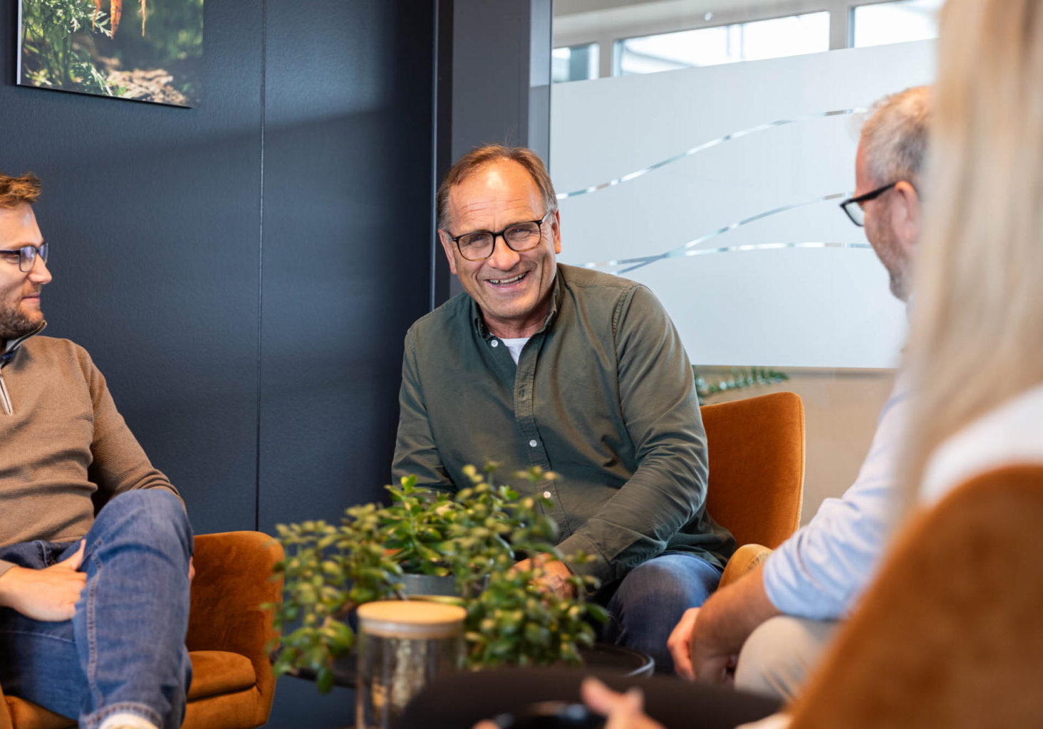  Daglig leder Bjørn Ola Holm i Aquaressurs ser store muligheter i å bygge sirkulære verdikjeder på Kråkøya. Foto: LYKT foto og film